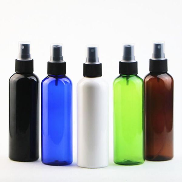 200ml spalla rotonda PET spray bottiglia di plastica bottiglia spray profumo nebbia fine bottiglie per il trucco sono imbottigliate separatamente LX1758