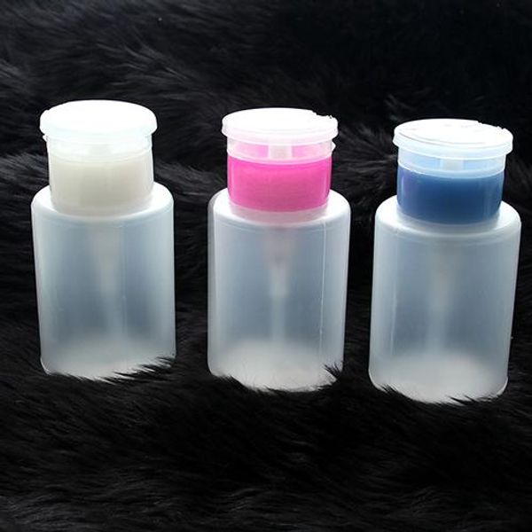 

150ml nail art remover uv gel polish cleaner pump polish dispenser empty bottle new arrival