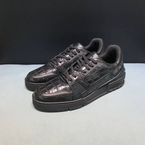 

2019 platform paris designer mens casual fashion luxury designer women shoes new black sneakers genuine leather daddy ing