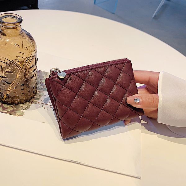 

jiulin 2019 new korean version the small square women bag fashion handbags retro shoulder bag messenger mobile phone, Red;black