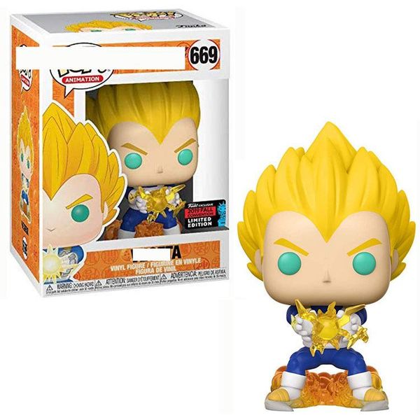 

kawaii funko pop dragon ball супер вегета q версия аниме рисунок рука офис модель семь dragon ball игрушка 669 # пвх модели куклы подарки иг