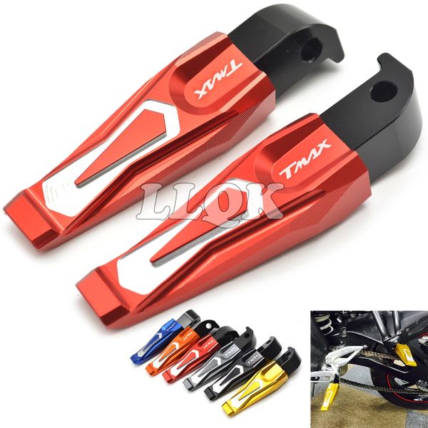 

motorcycle rear foot pegs cnc tmax dirt bike footrest footpedals for max t-max500 tmax 500 2011 2010 2009 2008 2007