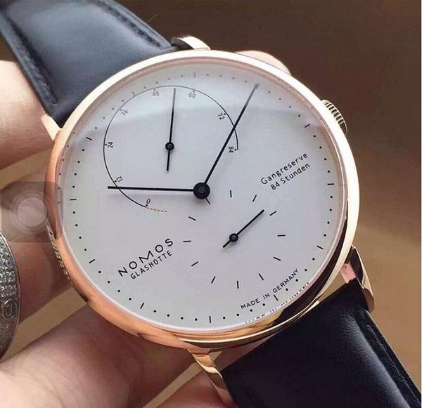 

Оптово-Женские часы Марка NOMOS для мужчин и женщин Минималистский дизайн Кожаный р