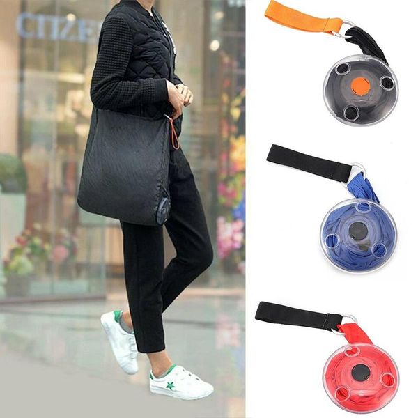 

foldable eco grocery bag reusable recycle cloth shopper bag magic folding shopping large capacity handle