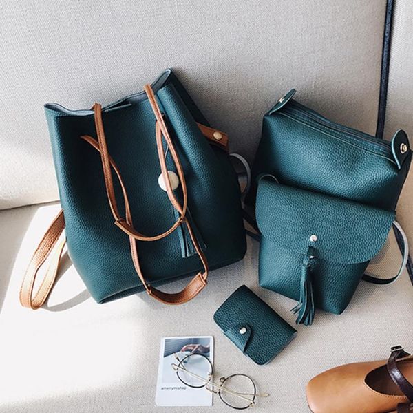 

Molave ​​Shoulder Bag новая высококачественная Кожаная Четыре Комплекта Модная Сумка Four