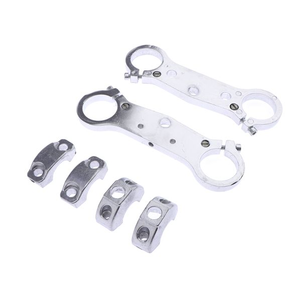 

handle bar casting triple tree clamps assembly for 49cc mini dirt bike, racing, atv