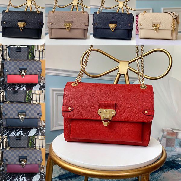 

5a vavin chain bags shoulder bags leather messenger bag evening bag commuter bag1 female wallet purse crossbody bag1 withbox, Black