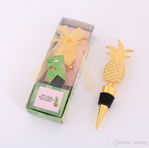 

pineapple wine ser in gift boxes champagne wine bottle ser vacuum sealed bridal wedding party gift sn3903