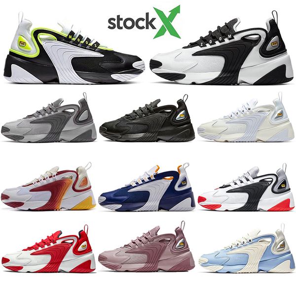 

sock 2020 quality stock x zoom m2k tekno triple black white red purple designer sport sneakers men trainers running shoes womens