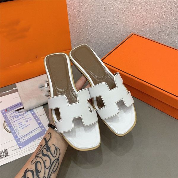 

new slippers sandals flat shoe real leather slides slippers sandals huaraches loafers scuffs for woman eu:35-40, Black