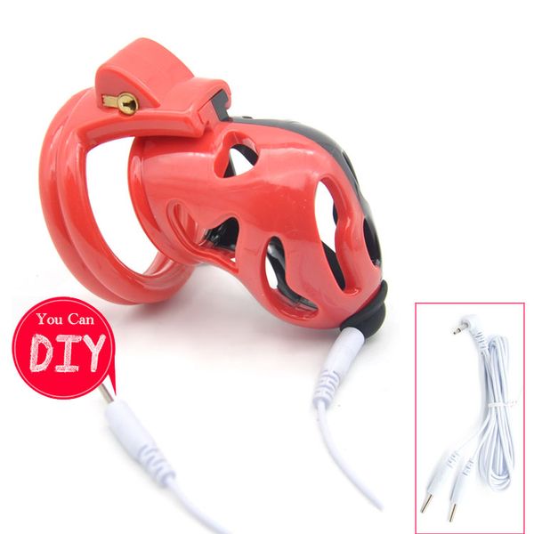 

chastity device electric hole design chastity device cock cage toy q226