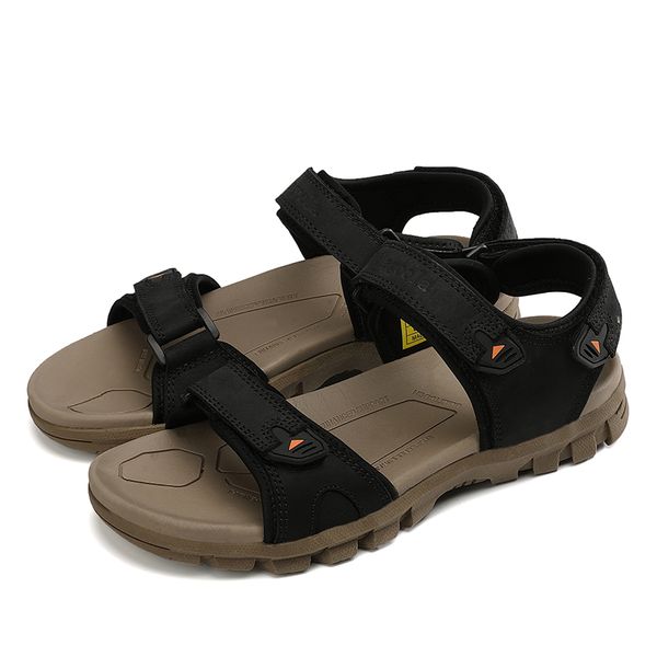

playa rasteira cuero slides de size cuir mens rubber safety slide deportivas sandal men verano heren sandels sandals fashion da, Black