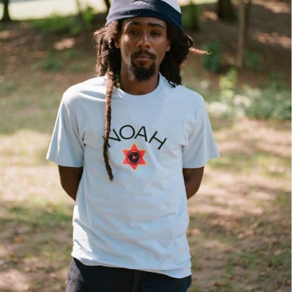 

18FW NOAH x Футболка с логотипом Tuff Gong Core Футболка с длинным рукавом с длинным рукавом