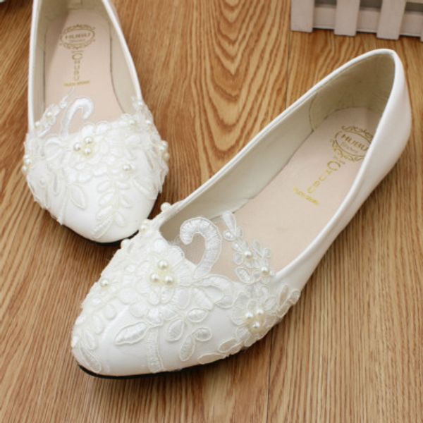 Beautiful Flatforms Lace Wedding Shoes For Women Boho Beach Wedding Bridesmaid Bridal Wedding Sandals Fashion Summer Ladies Flat Shoes 2019 Childrens