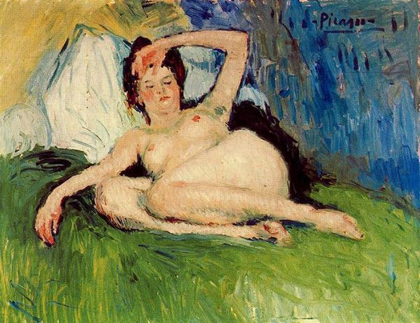 

pablo picasso classical oil painting jeanne (reclining nude) 100% handmade by experienced painter on white canvas picasso376