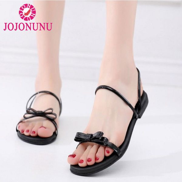 JOJONUNU Women Open Toe Flats Sandals