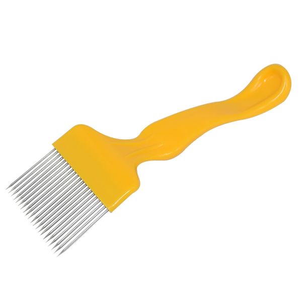 

beekeeping tools 21 pin straight needles uncapping forks handle stainless steel honey sparse rake shovel comb bee equipment other garden too