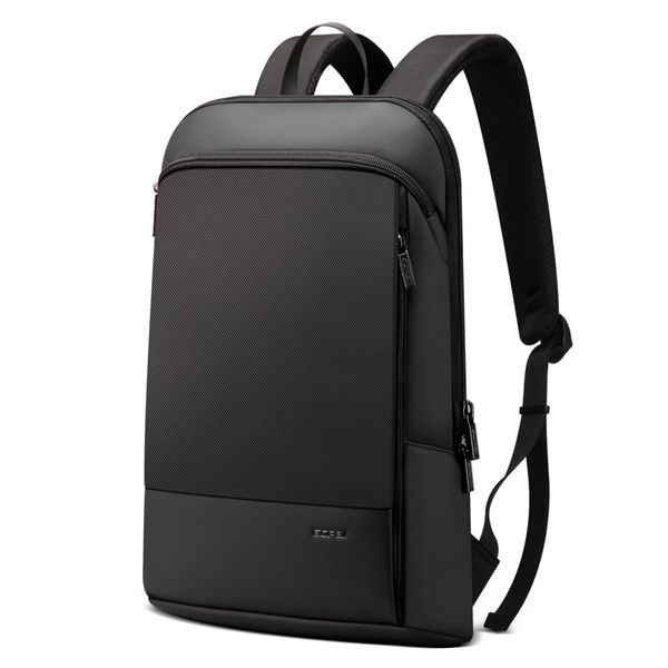 

slim lapbackpacks men 15.6 inch office work men backpack business bag black ultralight backpack thin back pack