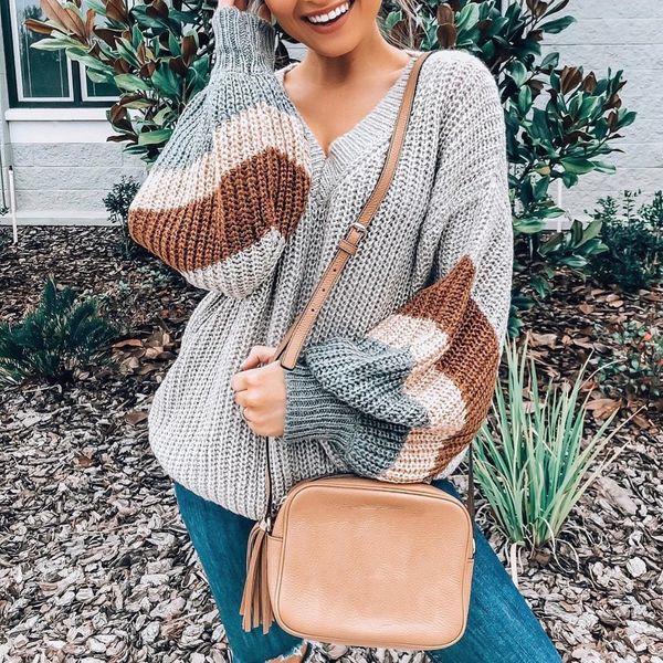 

autumn winter women sweaters and pullovers korean style long sleeve casual crop sweater slim solid knitted jumpers sweter mujer, White