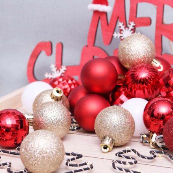 

christmas tree decorative hanging balls plastic shatterproof xmas decorations colorful pendants set bolas de navidad kerstballen