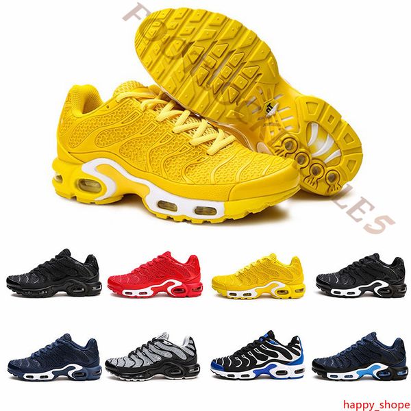 

размер 13 новый tn плюс желтый красный черный кроссовки утилита мода мужская спортивная повседневная обувь 2019 дизайнер человек кроссовки т