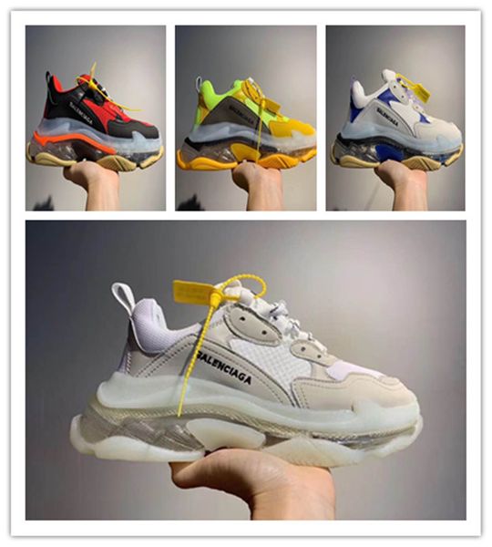 

Triple 3 0 air cu hioned ca ual hoe men women plit black grey black white red multi luxury pari old dad neaker 13 balenciaga 13