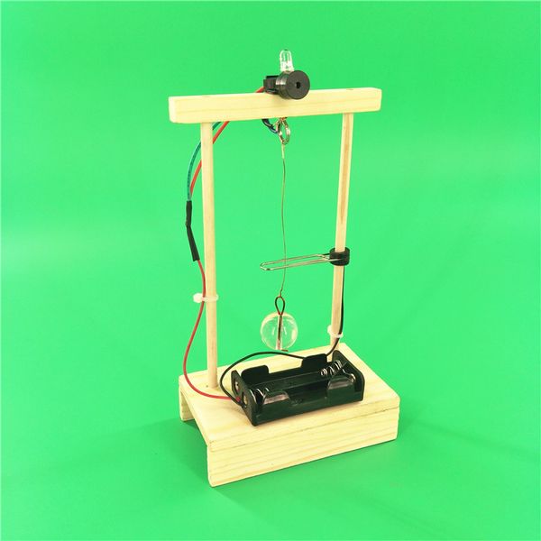 DIY-Seismograph-Alarm, Wissenschafts- und Technologiehandbuch, Grundschüler, Sekundarschüler, wissenschaftliches Experiment, Physik, Spielzeugmaterial