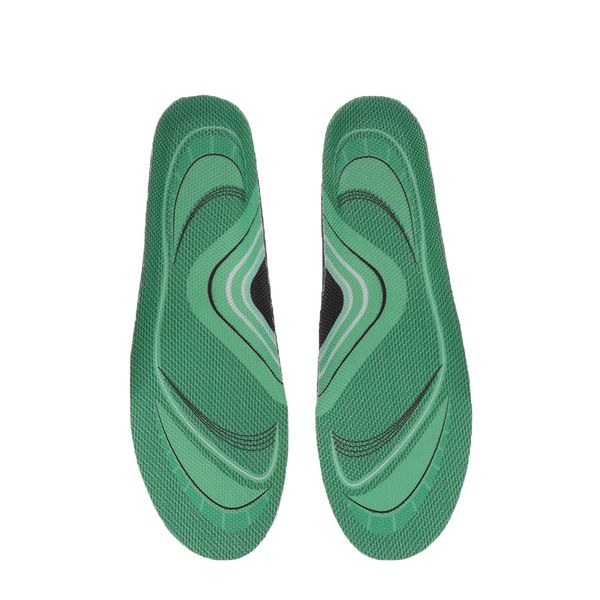 

women men - absorption breathable insole ortcs gel sports shoes insole neutral arch replacement shoe insole/insert, Black