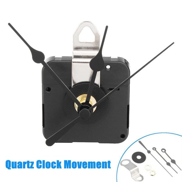 

fashion diy silent wall quartz clock movement with hour minute second hand mechanism replacement parts kits