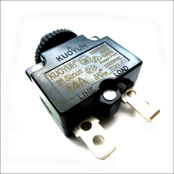 

circuit breakers 88 series 14a taiwan kuoyuh overcurrent protector overload switch