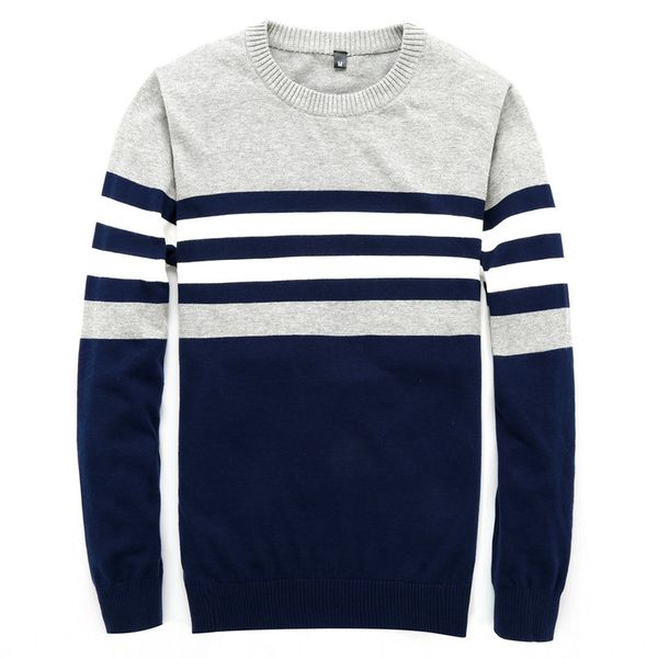 

zogaa sweater men 2019 new arrival casual pullover men autumn winter round neck patchwork quality knitted brand male sweaters, White;black
