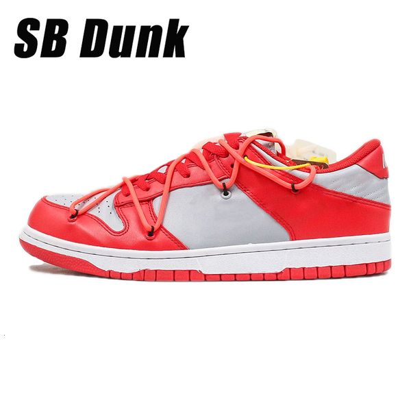 

sb dunk low x white x futura ow skateboard shoes sports shoes white red mens 2019 breathable trending designer sneakers with box