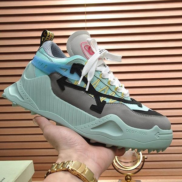 

off-white offwhite odsy-1000 sneakers mens shoes lightweight outdoor walking soft footwears lace-up plus size luxury men sh