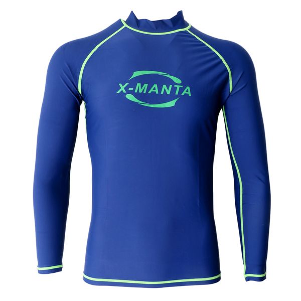 

мужчины с длинным рукавом ныряющие шкуры сноркелинг surfing rash guard рубашка