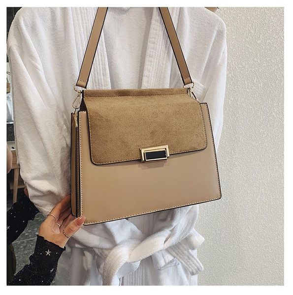 

bag women's large-capacity shoulder bag simple messenger women's textured