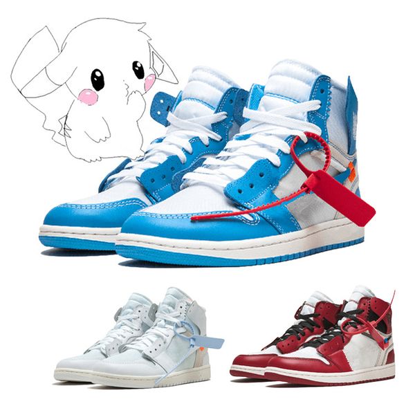 

2019 Jumpman 1 Basketball Shoes Athletics Sneakers Running Shoe For Women Sports Torch Hare Game Royal Pine Green Court With Box 36-47 Size