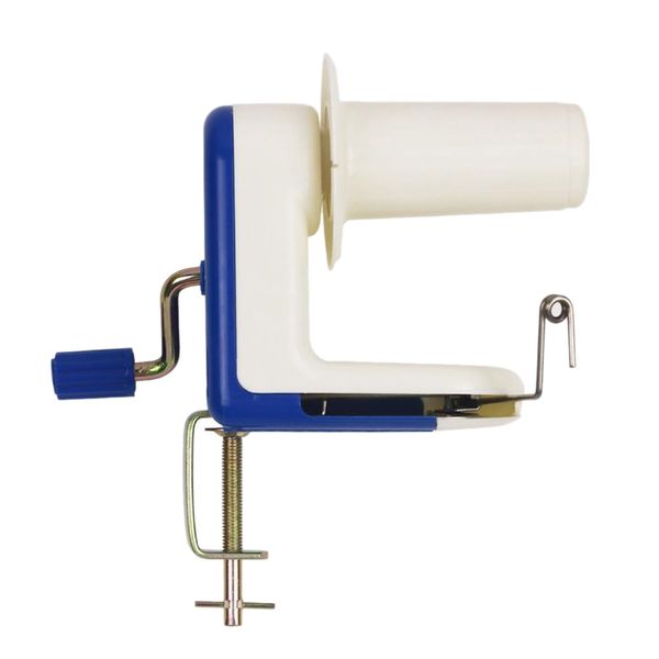 

household hand operated wool yarn ball winder winding twining machine thread balls wool winding machine yarn roller, Black