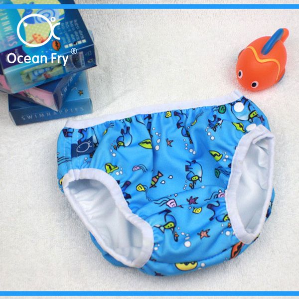 

diaper swim pants for newborn baby swimwear leak proof cute waterproof nappy toddler infant swimming diapers dropshipping