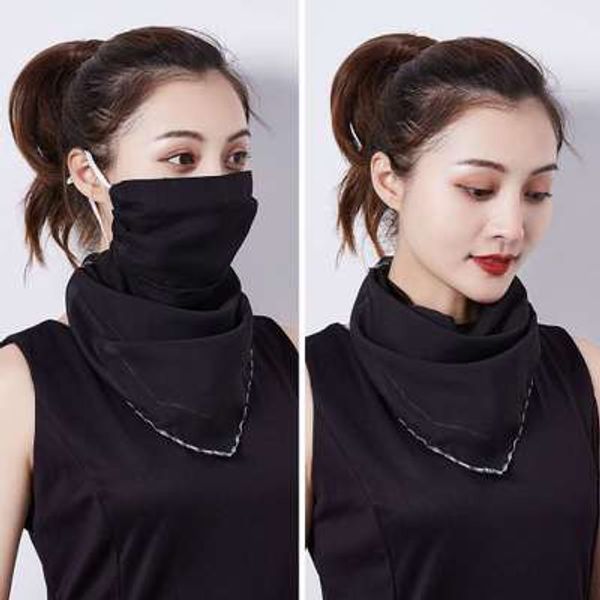

dustproof antivirus scarf disposable mask layer ear hook non-woven fabric 24 hours dhl delivery dustproof sunscreen