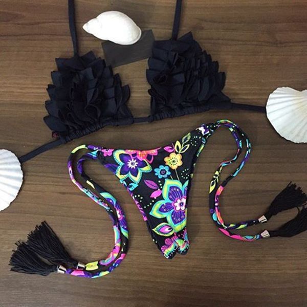

designer swimwear bikini set push up swimwear womens polyester swimsuit bathing suits swimming suit for women maillot de bain e045, White;black
