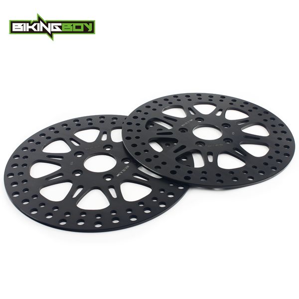 

bikingboy 11.5" front brake discs disks rotors for touring 1340 flhr flhs fltc fltcu flth fltr fxwg 1340 flht flhtc flhtcu