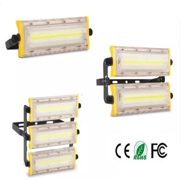 

ip65 waterproof led floodlight 50w 100w 150w led flood light ac 85-265v spotlight outdoor lighting for gargen led flood lamps wall lamp