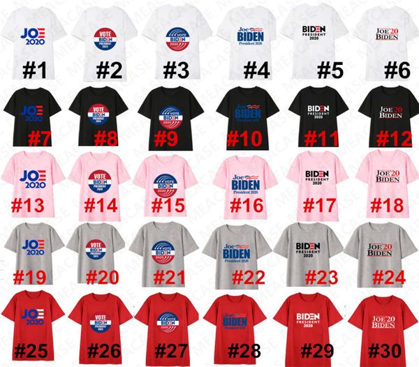 

women men joe biden 2020 the us election letters printed t-shirt summer tees adults casual sports short sleeve shrit tee d7209, White