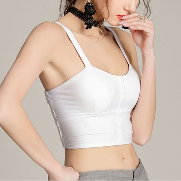 

summer elastic yoga shirt vest sling round neck vest female running fitness sport yoga button clothing a06, White;red