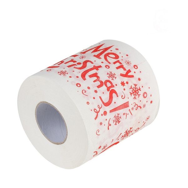 

home santa claus bath toilet roll paper christmas supplies xmas decor tissue paper towels