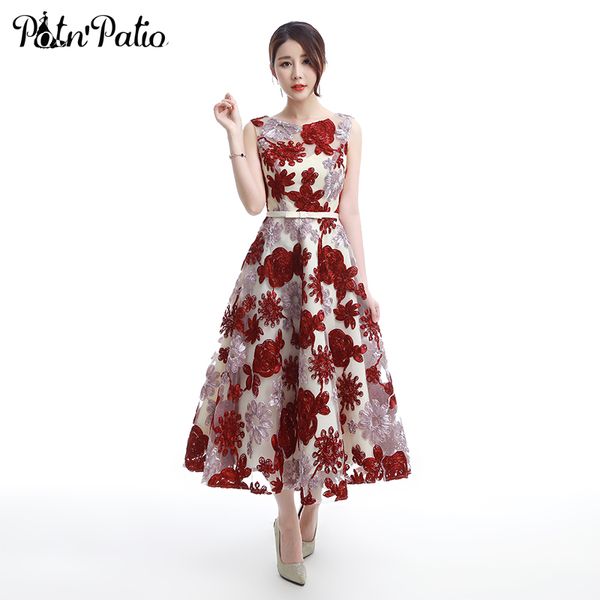 

vintage flower tulle evening dress women 2018 applique see through a-line long formal dress elegant evening gowns plus size, White;black