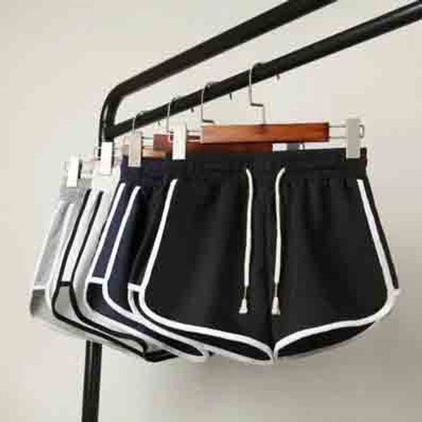 

womens designer sportshorts womens summer casual running pants fashion loose casual comfortable sport shorts breathable pants, White;black