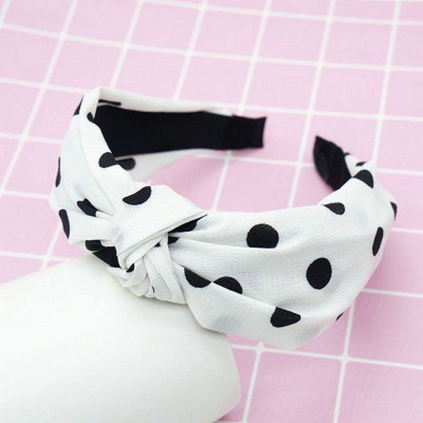 

diy knot headband gym blue floral front knot headband fabric hair accessories head band ccdhg, Black;brown