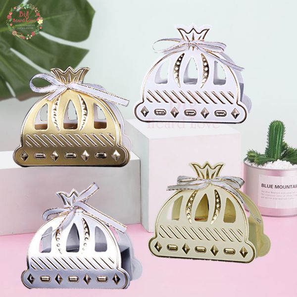 

25pcs laser cut pumpkin carriage candy box baby shower party favors chocolate box birthday party decoration kids supplies