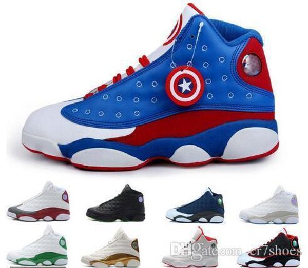 

2019 j13 white blue yellow for xiii men s basketball shoes 13s sport sneakers